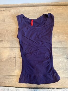Spanx Deep Purple Sleeveless Tank Top